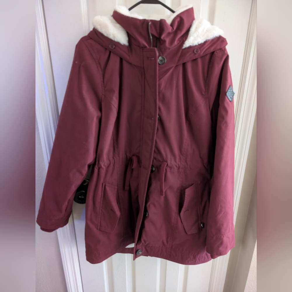 Hollister Burgundy Jacket